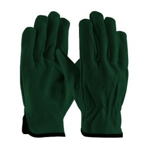 Gants de travail de sécurité industrielle confortables en cuir de vachette ignifuge et anti-choc pour les conducteurs, la construction et les usages généraux - Product Image 3