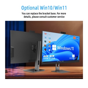 Computadora Todo en Uno AIO de 23.8 Pulgadas con Pantalla LCD IPS para Juegos, <span class=keywords><strong>Precio</strong></span> de Fábrica, I7 10750H, DDR4 16GB, SSD de 512GB, <span class=keywords><strong>PC</strong></span> Monobloque de Escritorio - Product Image 3