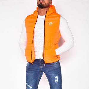 Chaleco acolchado de invierno transpirable informal para hombre, logotipo personalizado, prendas de vestir exteriores de alta calidad - Product Image 2