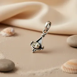 Art Palace - Colgante de Plata 925 con Baño de Oro Rosa, Hecho a Mano, con Piedra Natural en Forma de Gota de Agua, Cristal y Engaste de Bisel con Diamantes de Imitación, Solitario Clásico - Product Image 2