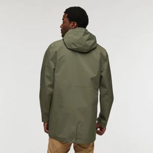 Veste de randonnée décontractée unisexe imperméable en toile avec fermeture éclair, coupe-vent fin pour le camping, la chasse, la course à pied et les activités de plein air - Product Image 5