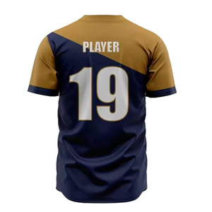 Wholesale Fully Sublimation Custom Team Baseball Uniform Men Sports Baseball Uniform Set Custom Sports Wear Baseball Uniforms - Product Image 3