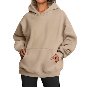Sweats à capuche en coton unisexe personnalisés pour femmes avec poches: style et confort combinés - Product Image 2