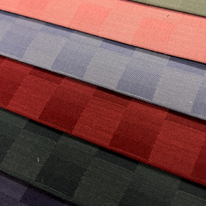 Tissu de chemise en satin de polyester de qualité supérieure, toucher doux, motif teint en fil pour les mariages et les garçons/filles - Product Image 1