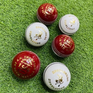 Pelota de críquet de cinco capas | Tamaño Hombres Mujeres Jóvenes | Peso 156gm 142gm 135gm | - Product Image 1