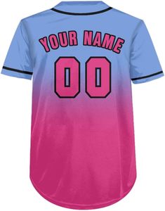 Venta al por mayor camiseta de béisbol de hip hop secado rápido poliéster malla cosida camisa de béisbol a rayas uniforme de béisbol retro personalizado - Product Image 2