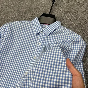 เสื้อเชิ้ตผู้ชายแบรนด์หรู ระดับไฮเอนด์ ผ้าฝ้ายแท้ 100% สีพื้น แขนยาว ระบายอากาศ แห้งเร็ว ไม่หดตัว ผ้าถัก สำหรับฤดูร้อน - Product Image 5