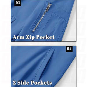 Blousons Bomber de Haute Qualité Multi-Poches Personnalisables en Polyester pour Hommes et Femmes – Coupe-Vent Brodé à Bas Prix – Fournisseur en Gros Streetwear - Product Image 6