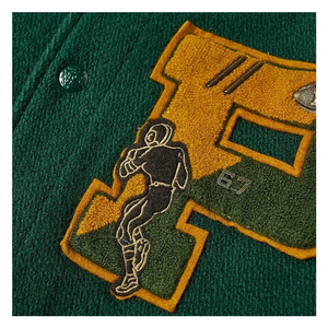 OEM Men's College Bomber Flight Varsity <b>Jacket</b> Customizable Sport <b>Jacket</b> Chenille Embroidered Logo Waterproof Reversible Winter - Product Image 5