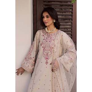 ชุดผ้าชีฟองปักลาย BATIK-3PC พร้อมผ้าคลุมไหล่ปักลายออร์แกนซ่า และกางเกงขายาว รุ่น BIC-4777 - Product Image 3