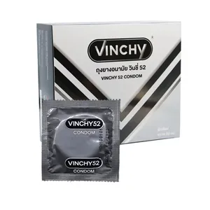 避孕套品牌Vinchy男士制造天然橡胶乳胶形式泰国热卖最佳质量经销商价格直销厂家
