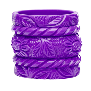 Export Quality of Resin Handmade Hand carved <b>Bangles</b> - Product Image 3