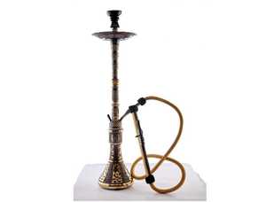 Nueva Cachimba de Diseño Creativo y Lujoso con Acabado Lacado Personalizado, Cachimba de Latón Macizo Farida de 85 cm de Alto para Fiestas y Bares - Product Image 5