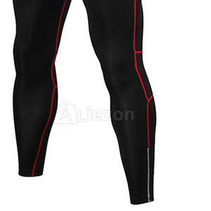 Venta superior Hombres Leggings ajustados para correr Gimnasio Deporte Fit Leggings Logotipo personalizado Leggings Venta en línea - Product Image 5