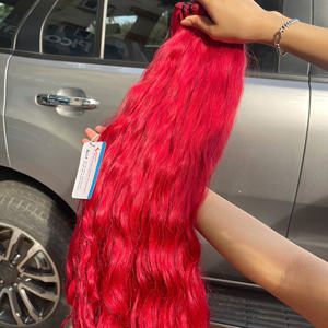 100% Extensions de cheveux vierges vietnamiennes naturelles de haute qualité Double Drawn naturel ondulé trame Style de cheveux cheveux humains de qualité supérieure - Product Image 6