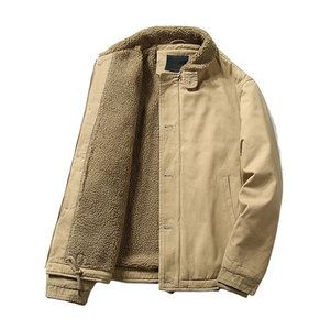 Chaqueta de Lana Sherpa Personalizable con Capucha, Cierre de Cremallera, Forro Polar, Diseño de Camuflaje, Estilo Casual, Abrigo Cálido para Invierno - Product Image 4