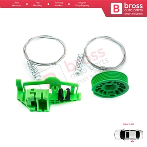 Kit de Reparación de Elevalunas Trasero Izquierdo BWR980 para 1 E87 2003-2012 Hatchback de 5 Puertas 51357138467 - Product Image 6