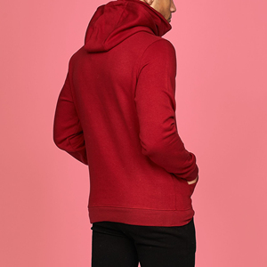 MOVATEXTILES Basics OEM/ODM Sudaderas con Capucha de Invierno 100% Algodón para Hombre, Color Sólido, Logotipo Bordado Personalizado, Precio Accesible - Product Image 5