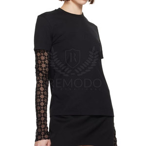 Camiseta de Verano de Doble Capa para Mujer, 100% Algodón, Transpirable, Cómoda, Calidad Profesional, Uso en Exteriores, Precio de Oferta - Product Image 2