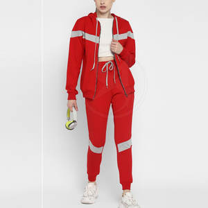 Servicio OEM Venta caliente Mujeres Chándales Precio al por mayor Mujeres Chándal Algodón Logotipo personalizado Mujeres Chándal Para la venta - Product Image 4