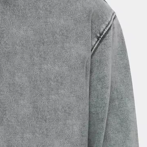 Sweat à capuche 100% Coton, Impression personnalisée, Molleton d'hiver French Terry 300g, Délavé à l'acide, Épaules légèrement tombantes, Teint uni, Séchage rapide - Product Image 6
