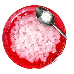 Cubes de gelée de nata de coco blancs transparents, garniture fruitée pour pudding, ingrédient de dessert en cubes, faible teneur en glucides, longue durée de conservation pour jus et yaourt - Product Image 3