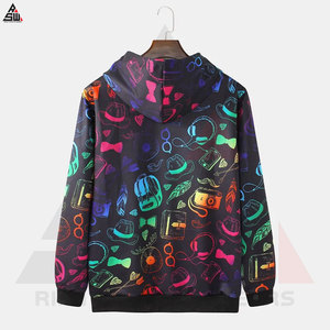 Sweat à capuche pour homme de qualité supérieure, basiques d'hiver, 100% coton, écologique, respirant, logo personnalisé par sublimation, Pakistan - Product Image 4