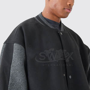 Chaqueta de Invierno para Hombre, Diseño Moderno, Talla Grande, Transpirable, Estilo Universitario - Product Image 3