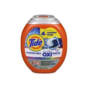 Capsules à lessive pré-dosées Tide Pods Ultra Oxi pratiques pour un lavage rapide et efficace - Product Image 4