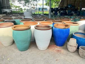 Macetas y macetas de cerámica esmaltada del fabricante vietnamita, decoraciones para el jardín del hogar de Vietnam - Product Image 4