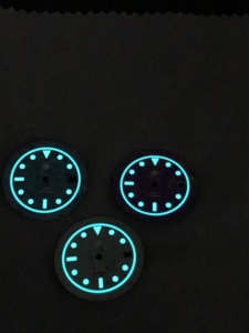 Cadran de Montre Sur Mesure avec Marqueurs Super Lumineux Conception OEM Cadran en Titane Cristallisé et Fabricant de Pièces de Montres - Product Image 4