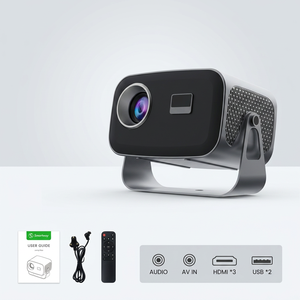 Proyector Android 4K HT12Pro LCD Portátil para Cine en Casa con Soporte Ajustable y Rotación de 180 Grados - Product Image 5