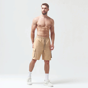 65% Poliéster 33% Rayón 2% Elastano Cobblestone Hasta la rodilla Pantalones cortos de carga con contraste Impreso Legging interior - Product Image 4