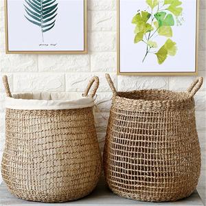 Best Collection <b>Jute</b> Seagrass Storage Organizer Storage <b>Basket</b> Customize Color Other Decorations for Home - Product Image 5