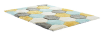 Tapis de sol 3d en poils de polyester pour salon, 100% polyester, tissé à la main sur mesure