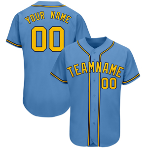 Nouveau maillot de baseball pour hommes de couleur personnalisée vêtements de sport personnalisés en gros bas prix 100% maillot en polyester - Product Image 2