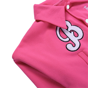 Chaqueta de béisbol vintage para mujer, Top corto de alta calidad, lana completa, bombardero nativo, escuela y Collage - Product Image 4