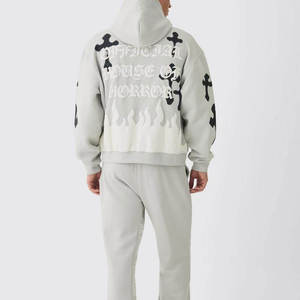 Conjunto Deportivo Casual para Hombre del Mejor Fabricante, 100% Algodón, Estampado en Relieve, Ajuste Cómodo, Precios Razonables, Temporada de Invierno - Product Image 6