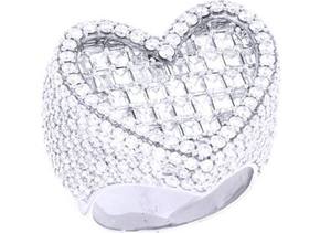 Vente chaude VVS Moissanite 925 bague de fiançailles en argent Sterling plaqué or jaune diamant Test passe Fine unisexe cadeau mariage - Product Image 4