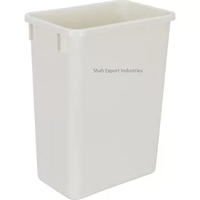 Poubelle en métal faite à la main d'arrivée fraîche pour toutes les boîtes de panier de rangement de porte-déchets d'intérieur en vert enduit