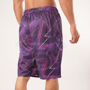 Nouveauté Short en coton pour hommes, impression par sublimation personnalisée, prix de gros, short noir décontracté, prix bon marché à vendre - Product Image 4