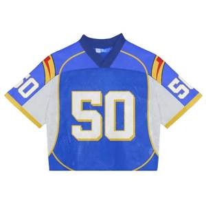 Teamwear <b>Brown</b> New Design High Quality Adults Youth Fully Sublimation Custom Logo Design American Football Fan Jersey - Product Image 4