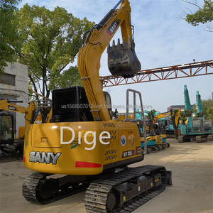 Excavadora usada SANY SY75C, excavadora de calidad confiable, excavadora de orugas SANY barata de 7,5 toneladas a la venta - Product Image 3