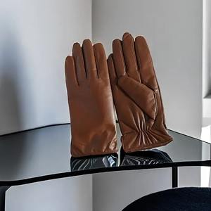 New Trendy Fashion Leather <b>Gloves</b> for Women anti wrinkle sustainable soft stuff comfortable wear Outdoor wear <b>Sport</b> <b>Gloves</b> - Product Image 4