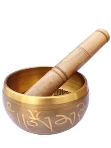 Bol chantant en métal artisanal, simple, une cloche chantante pour la décoration, le yoga, la méditation et la guérison - Product Image 6