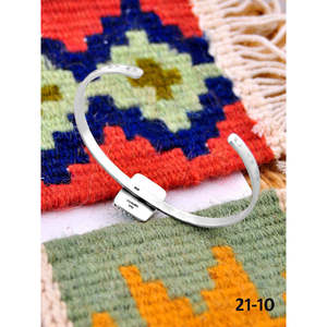 Southwest Handmade No.8 Fashion <b>Cuff</b> <b>Bracelet</b> Turquoise & Sterling <b>Silver</b> Elegant & Stylish - Product Image 4