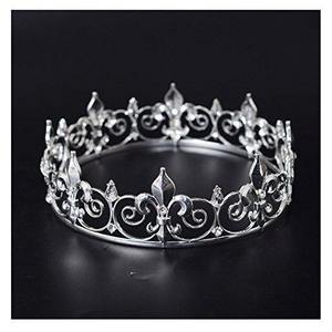 Luxury Metal <b>Christmas</b> Crown Table <b>Top</b> Decor Elegant Cake Topper Holiday <b>Party</b> Decoration Handmade Gift - Product Image 5