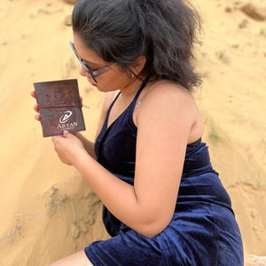 Nouveau Journal de fermeture de fil sécurisé en cuir gaufré usiné à la main véritable Boho journaux de poésie de voyage en cuir Vintage traditionnel - Product Image 1