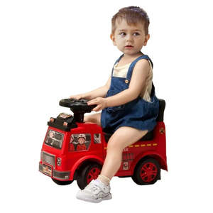 Juguete de Coche de Plástico con Batería Recargable y Reproductor de Música para Niños de 2 a 4 Años, Juguete Montable con Almacenamiento - Product Image 2