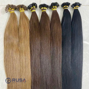 Extensiones de Cabello Virgen Vietnamita Rusa al por Mayor con Punta Plana, Súper Doble Trama, Personalizadas, con Punta en I, Tejido Doble a Máquina, de 10 a 34 Pulgadas - Product Image 6